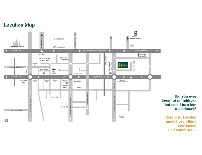 Palm Olympia Location map